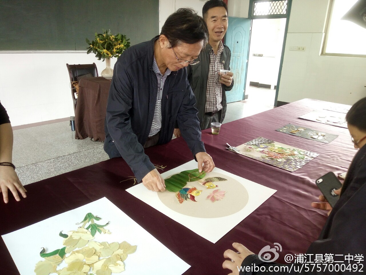 對鴛鴦戲水親自演示多種構圖方式
